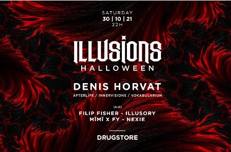ILLUSIONS – Denis Horvat u beogradskom Drugstore-u za Helloween!