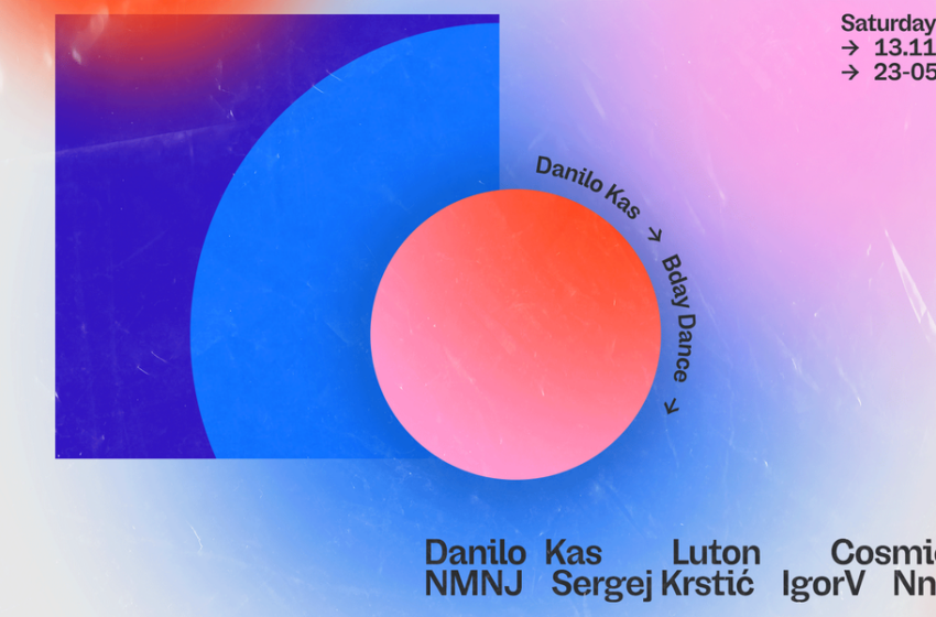  House subota u DOT-u: Danilo Kas proslavlja rođendan za DJ pultom uz Lutona, Cosmic G-ja, NMNJ-u, Sergeja Krstića, Igora V i Nneco-a!