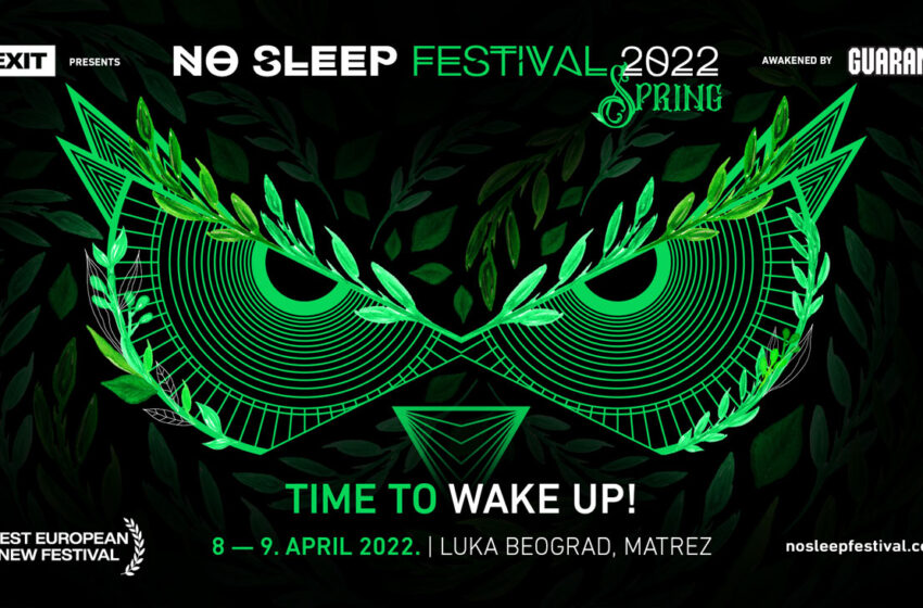  EXIT na proleće donosi veliku proslavu evropske titule za svoj No Sleep festival u Beogradu! Nina Kraviz, DVS1 i DJ Bone prvi hedlajneri!