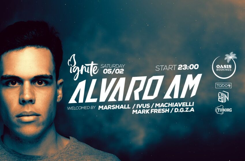 Španski DJ i producent Alvaro AM stiže u Novi Sad petog februara!