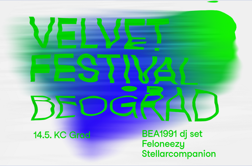 Promo žurka Velvet festivala u beogradskom KC Gradu!