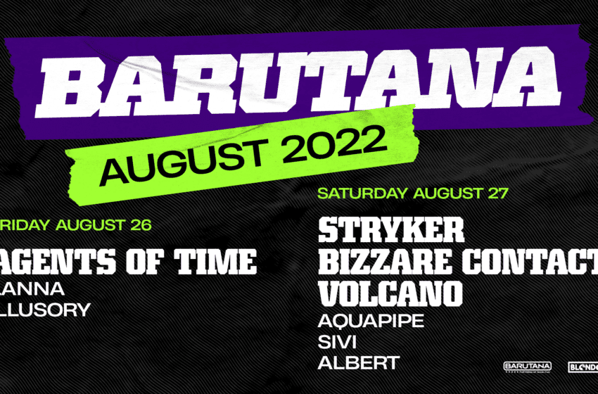  Agents Of Time za kraj avgusta u Barutani!