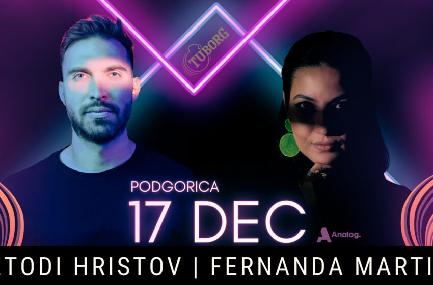  Metodi Hristov i Fernanda Martins stižu na veliku “Higher Sense” žurku u Podgorici!