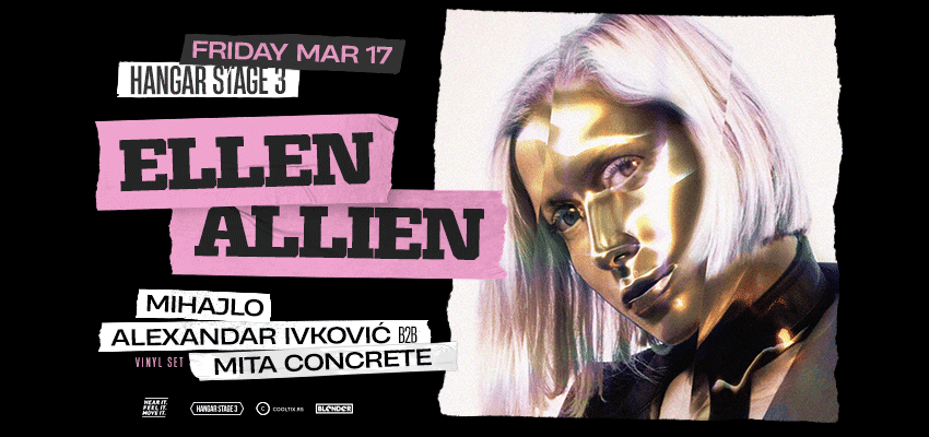 Predstavnica berlinske techno scene Ellen Allien nastupiće ovog petka u Beogradu