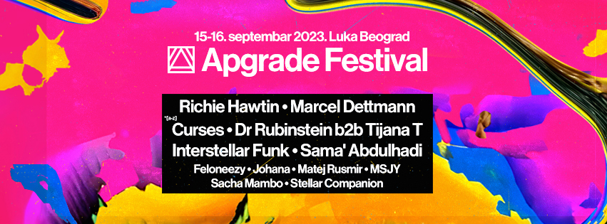 Richie Hawtin i Marcel Dettmann na Apgrade festivalu u Luci Beograd!