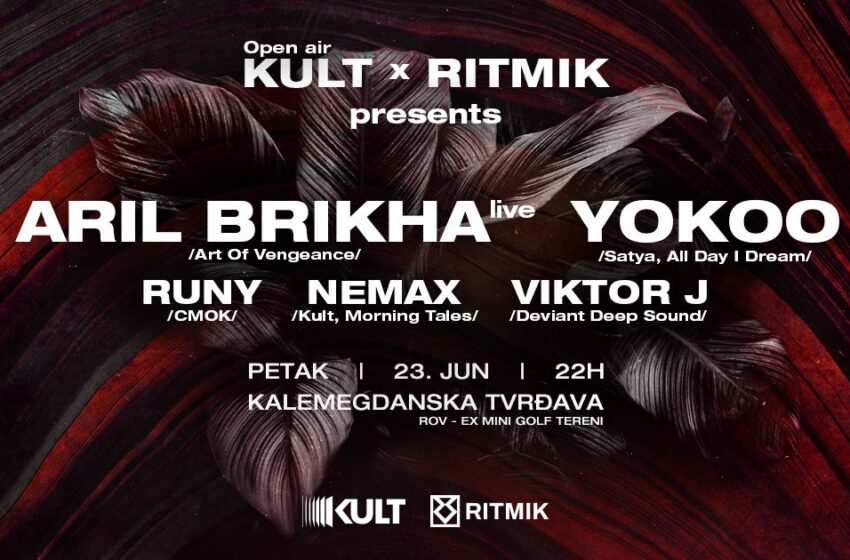 Pionir elektronske muzike Aril Brikha i YokoO krajem juna u Beogradu!