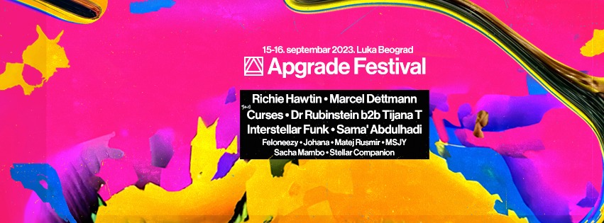  Richie Hawtin uz Samu’ Abdulhadi otvara Apgrade festival, Marcel Dettmann i Curses predvode drugo veče!