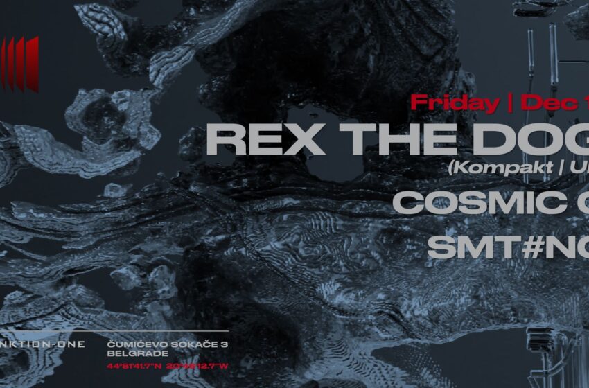  Rex The Dog donosi analogni spektakl u klub Kult!