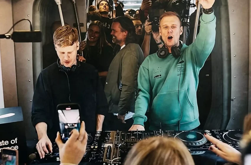  Armin Van Buuren i Joris Voorn odsvirali b2b set u A State of Trance tramvaju!
