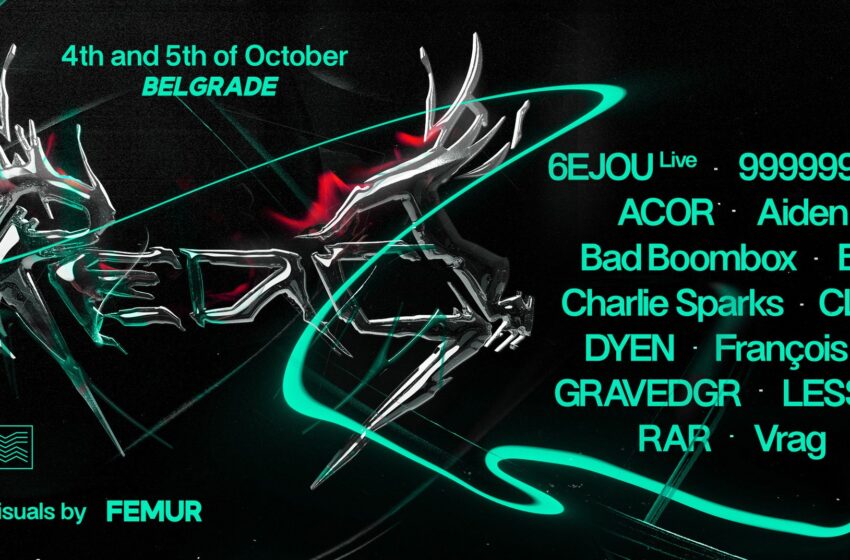  REACT 2024! UZ BAD BOOMBOXA, DYENA, 6EJOU-A I OSTALIH ARTISTA NOVI REJV TALAS STIŽE U BEOGRAD!