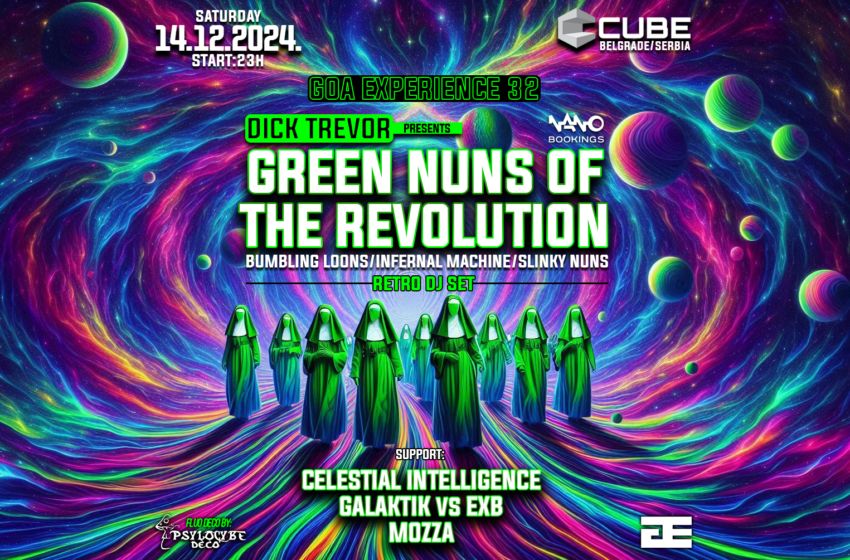  Na Goa Experience 32 stiže legenda psy trance zvuka – Dick Trevor! Velika zahvalnost GE ekipe ide ka najboljoj publici na svetu!