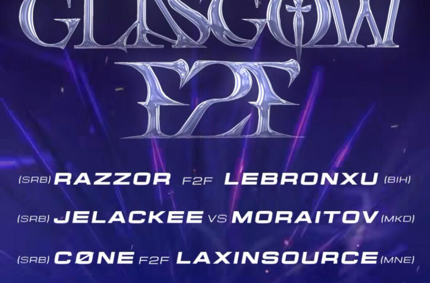  Acidglasgow sprema prvi F2F koncept na ovim prostorima! Zvezda večeri je Moraitov koji će raditi F2F set sa Jelackee!