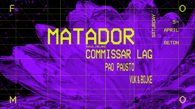 MATADOR stiže u subotu 5.aprila u Beograd!