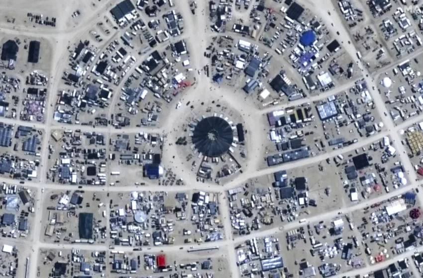  Objavljeni predivni video prizori Burning Man festivala snimljenog iz vazduha!