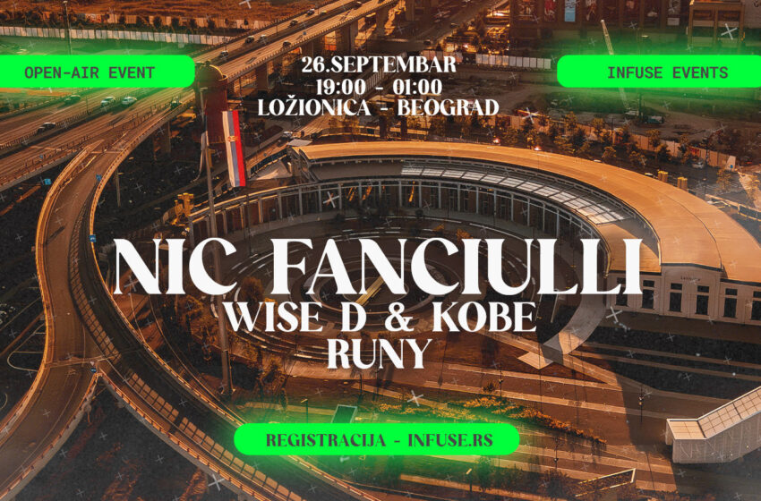  Infuse nastavlja da pomera granice! Nic Fanciulli u Ložionici! 