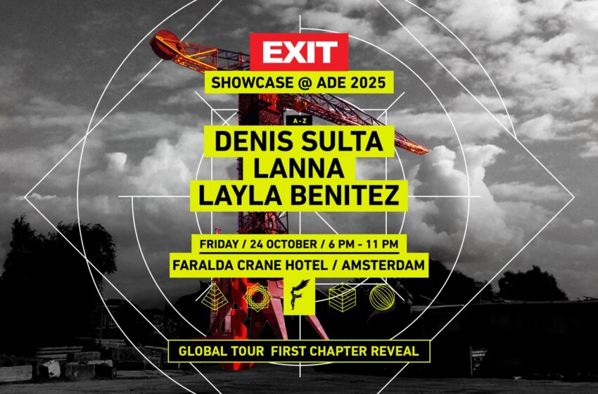  EXIT ponovo osvaja Amsterdam Dance Event i na 50 metara visine otkriva prve festivalske destinacije za sledeću godinu!