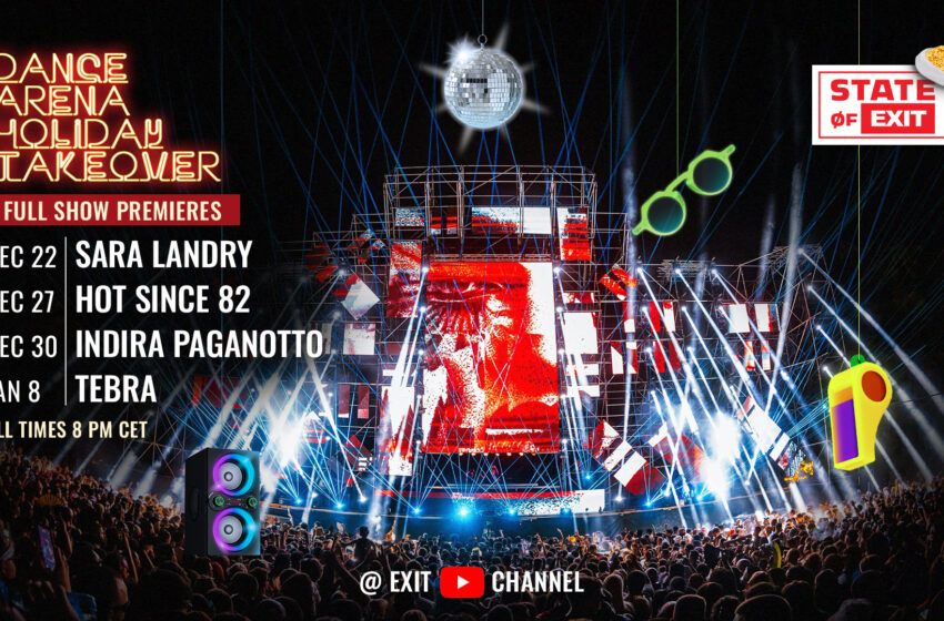  Dance Arena Holiday TAKEOVER: Sara Landry, Hot Since 82, Indira Paganotto i Tebra u velikim prazničnim YouTube premijerama!