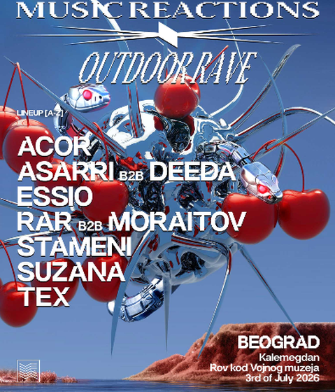 ACOR, ASARRI B2B DEEDA, ESSIO, RAR B2B MORAITOV, STAMENI, SUZANA, TEX!