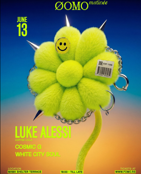  ØOMO: LETO POČINJE U MAMA’S SHELTER SA LUKE ALESSI!