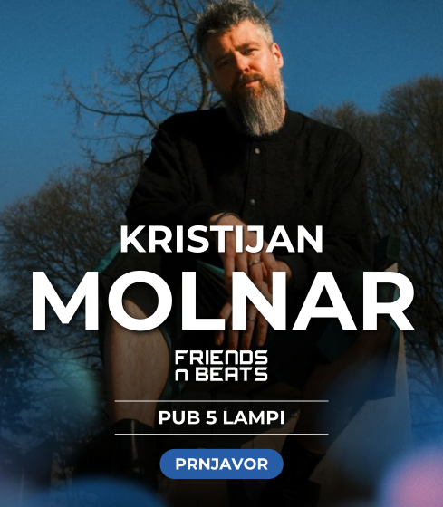  Kristijan Molnar po prvi put premijerno u Prnjavoru: FriendsAndBeats postavlja nove standarde!