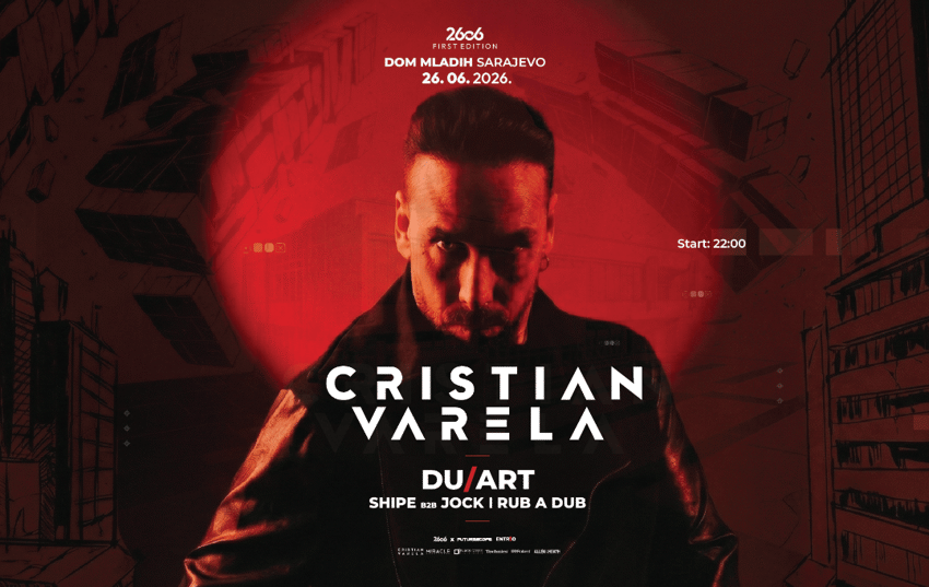  LEGENDA CRISTIAN VARELA U SARAJEVU — 26o6: FIRST EDITION!