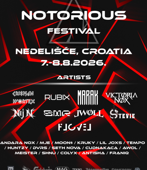  NOTORIOUS FESTIVAL: KAD KLINCI PRESTANU ČEKATI DOZVOLU!