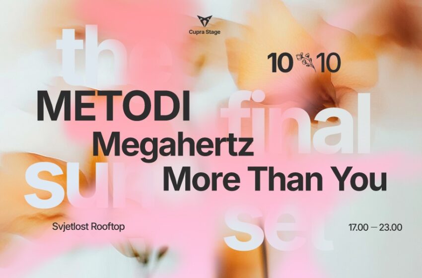  METODI HRISTOV STIŽE U SARAJEVO: GARDEN OF DREAMS LETNjU SEZONU ZATVARA UZ FINAL SUNSET!