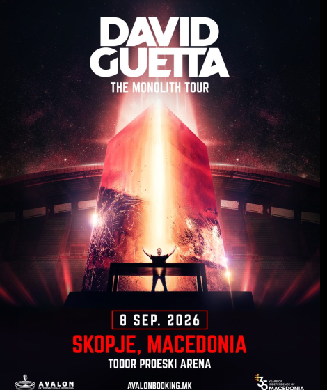  Zamena ulaznica za narukvice za koncert David Guetta — The Monolith Show!
